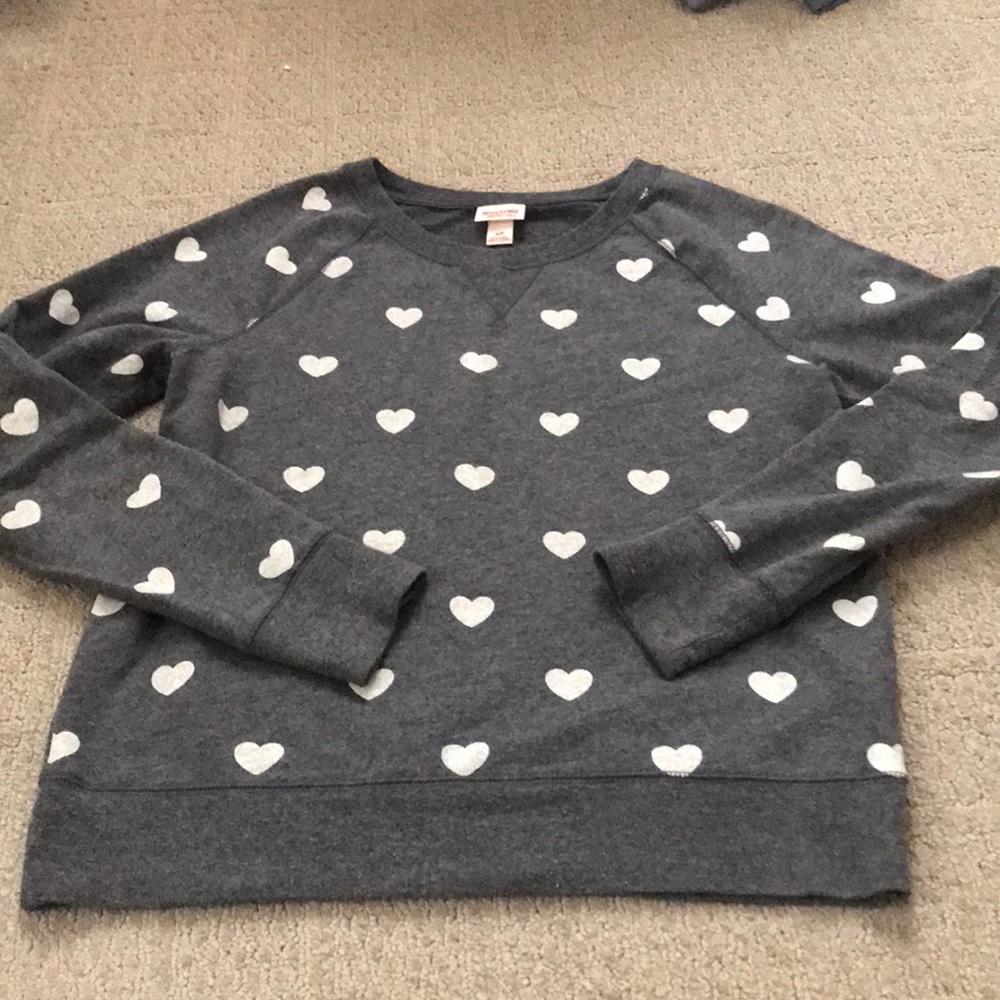 Mossimo Heart Sweatshirt